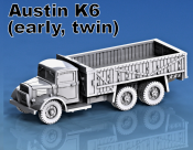 1:100 Scale - Austin K6 - Early, Twin Wheel